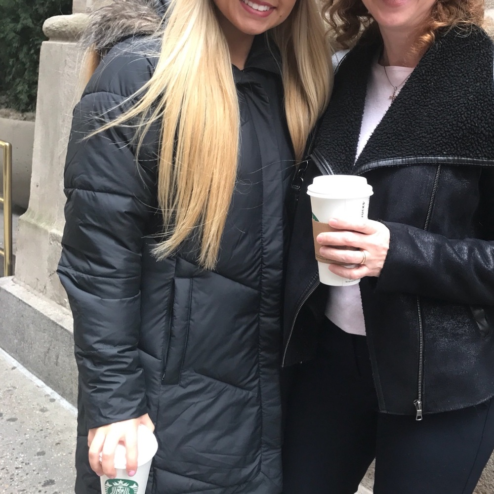 Columbia black parka